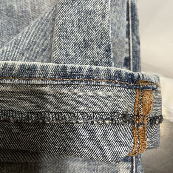 Frame L'Homme Slim Jeans Men’s 34 Hemmed to 28” Light Wash Blue Denim Stretch - Picture 11 of 12